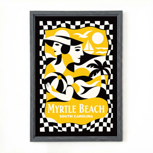 Myrtle Beach Wall Art Print