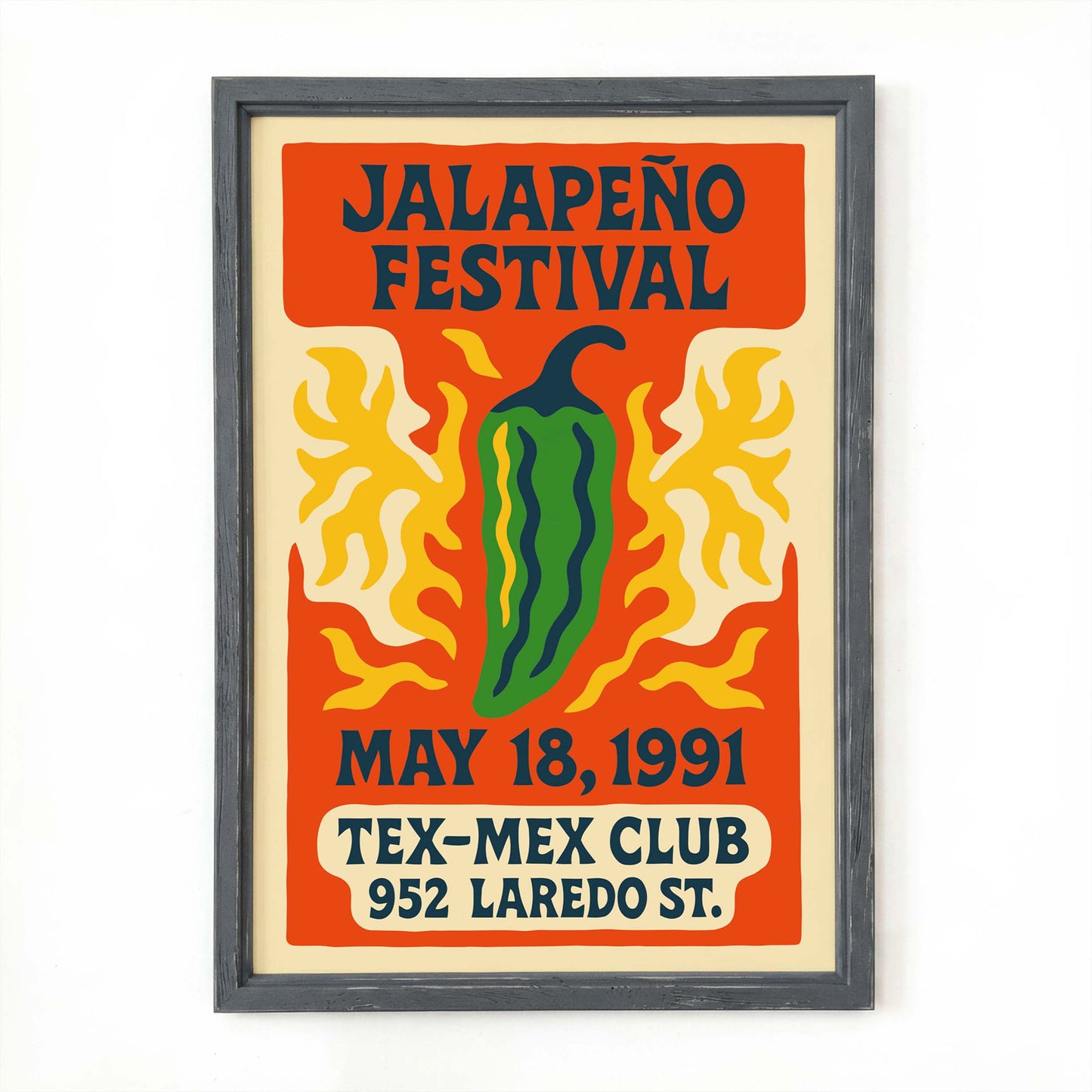 Jalapeno Festival Poster Print