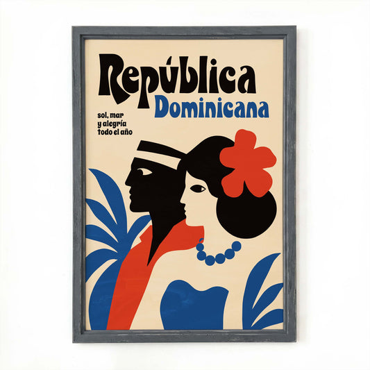 República Dominicana Travel Poster