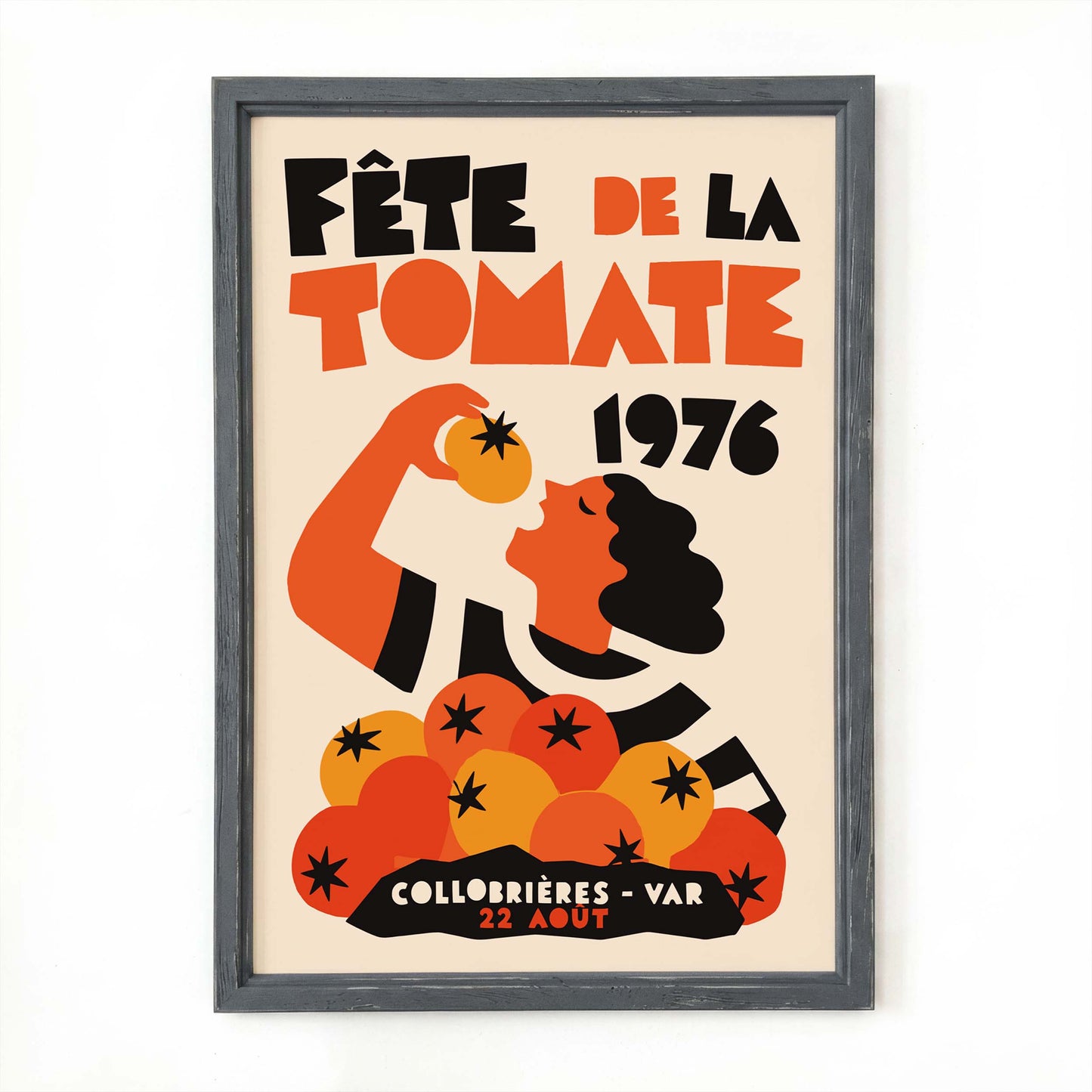 Fête De La Tomate Poster