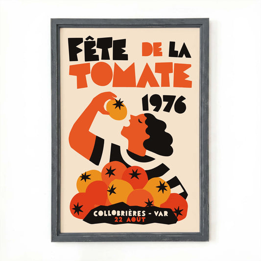Fête De La Tomate Poster