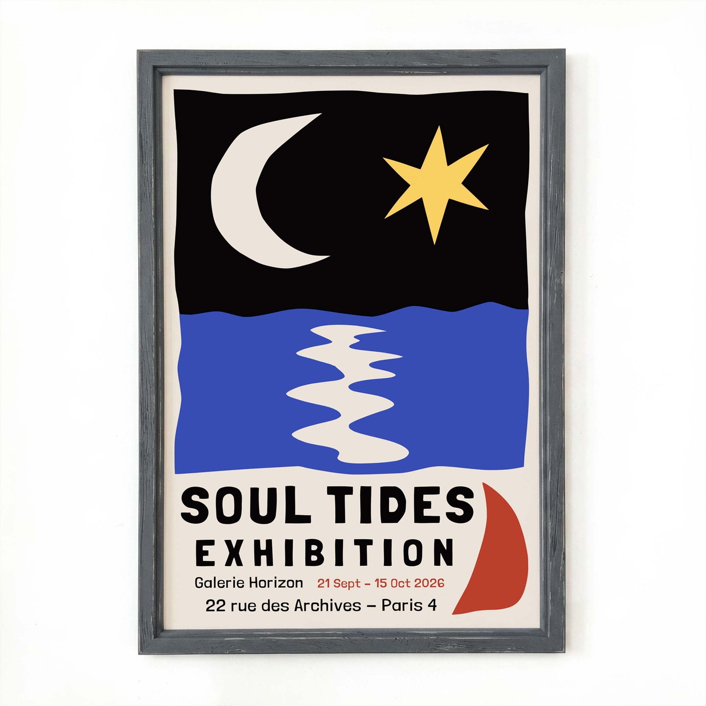 Soul Tides Exhibition Poster Print