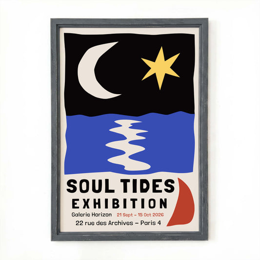 Soul Tides Exhibition Poster Print