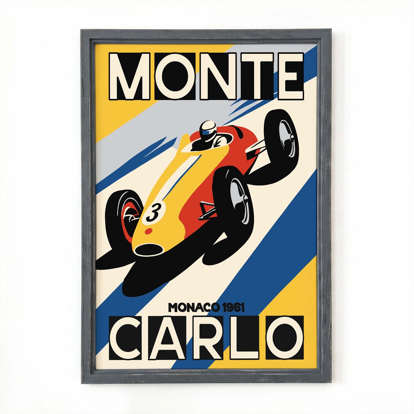 Monte Carlo Grand Prix Poster