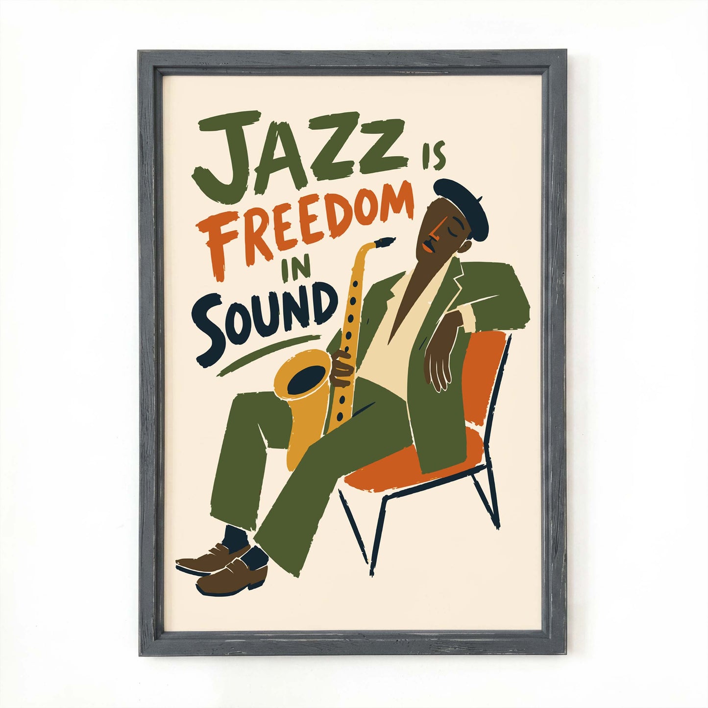 Jazz Freedom Wall Art