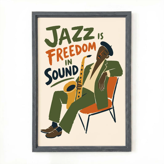 Jazz Freedom Wall Art