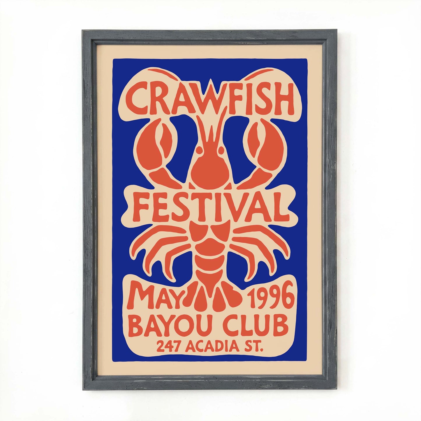 Crawfish Festival Poster Print