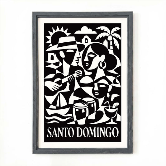 Santo Domingo Travel Poster Print