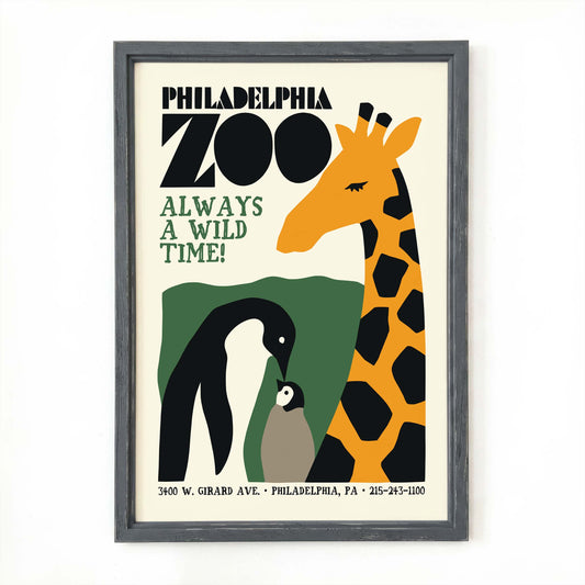 Philadelphia Zoo Wall Art Nursery Playroom