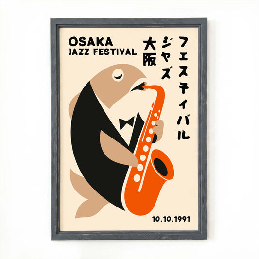 Osaka Jazz Festival Poster For Kitchen