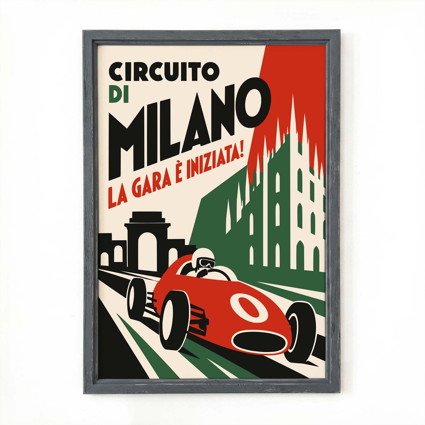Circuito Di Milano Poster Print