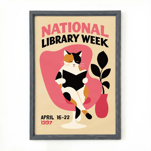 National Library Week Poster Print
