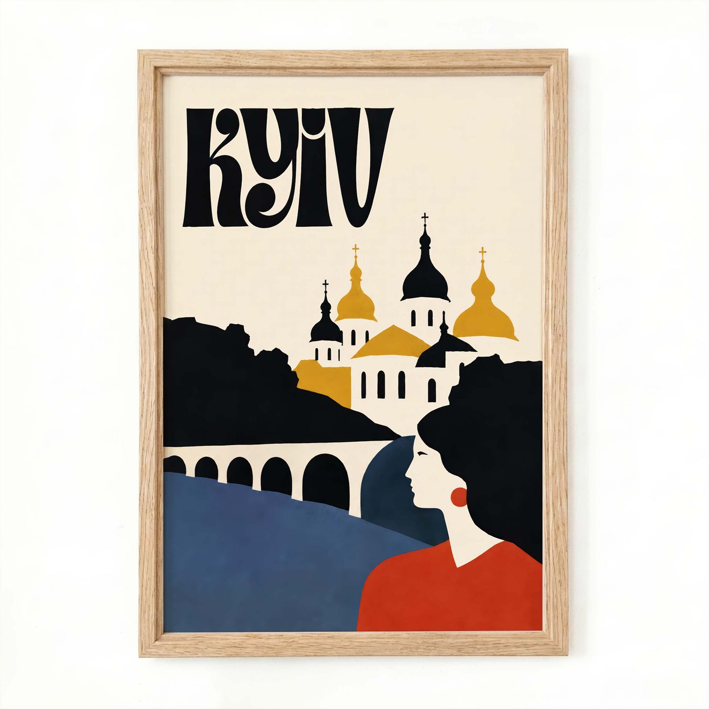 Kyiv Travel Poster Print