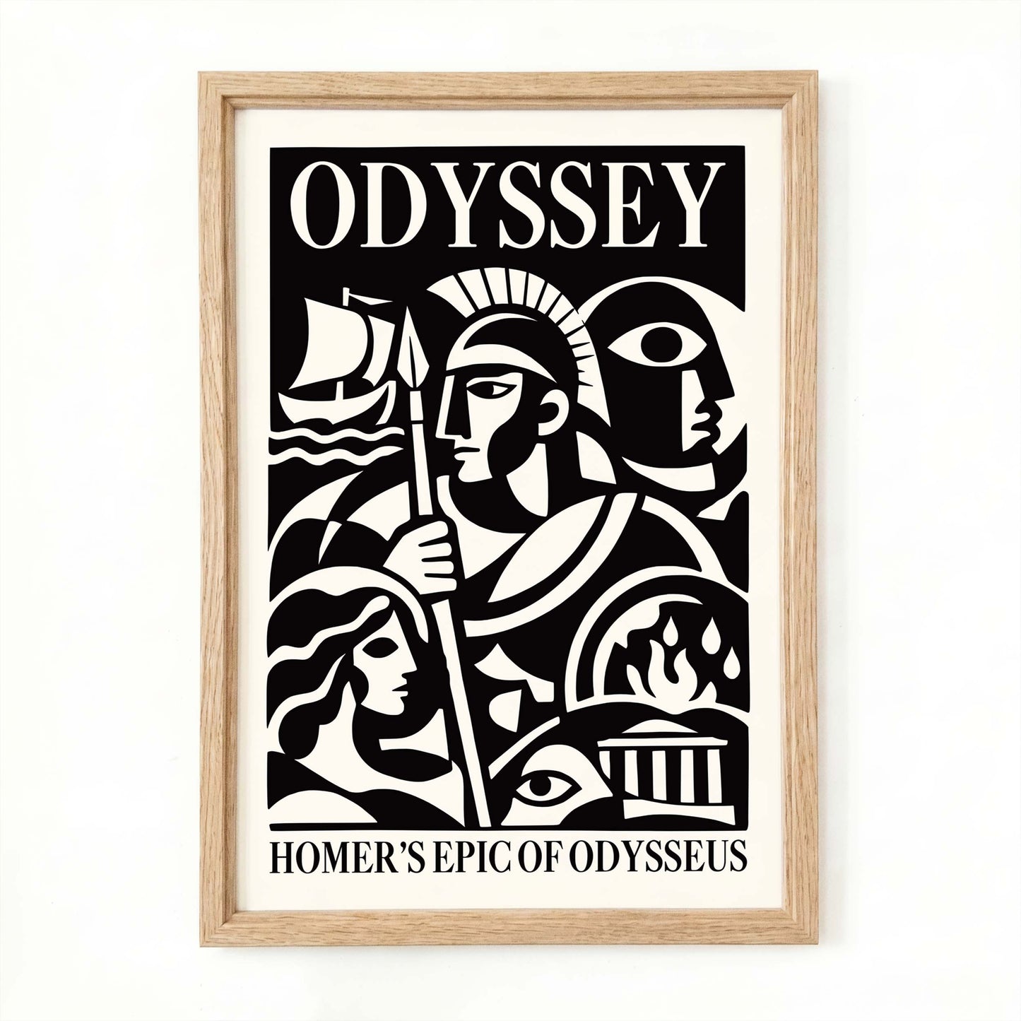 Odyssey Book Cover Print