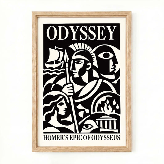 Odyssey Book Cover Print