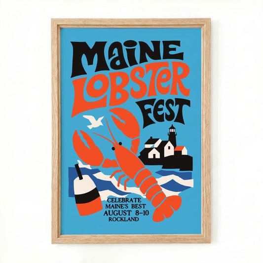 Maine Lobster Fest Poster
