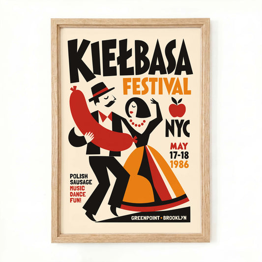 Kielbasa Festival NYC Poster