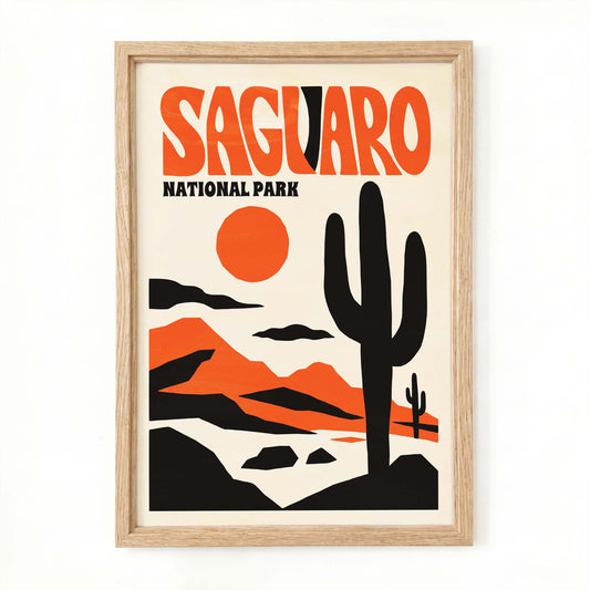 Saguaro National Park Poster