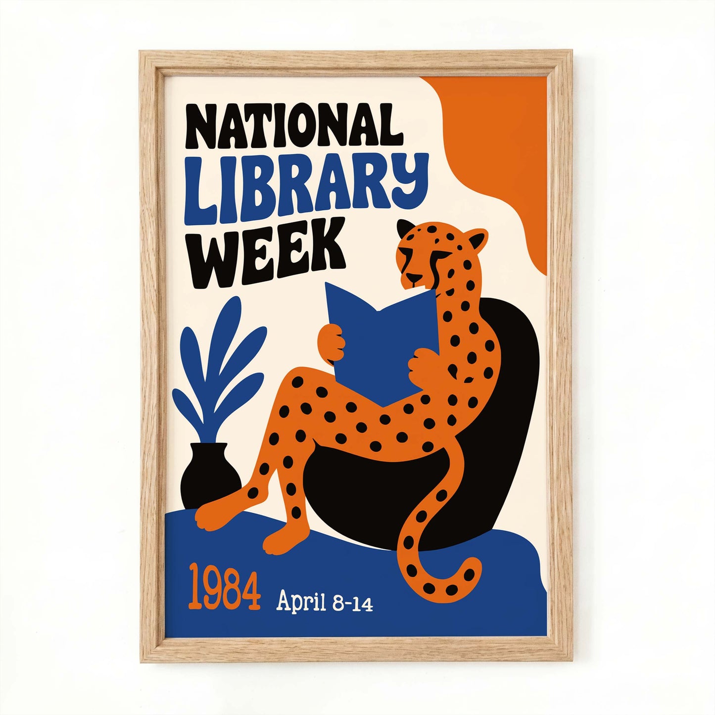 National Library Week 1984 Poster
