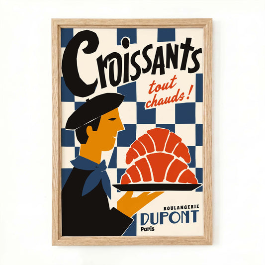 Croissant France Wall Art