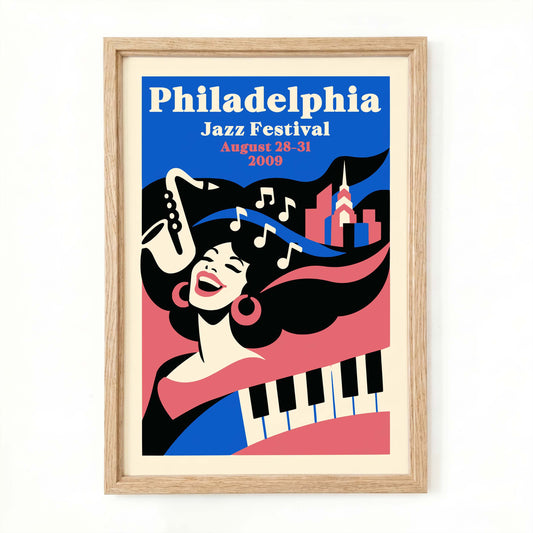 Philadelphia Jazz Festival Print Office