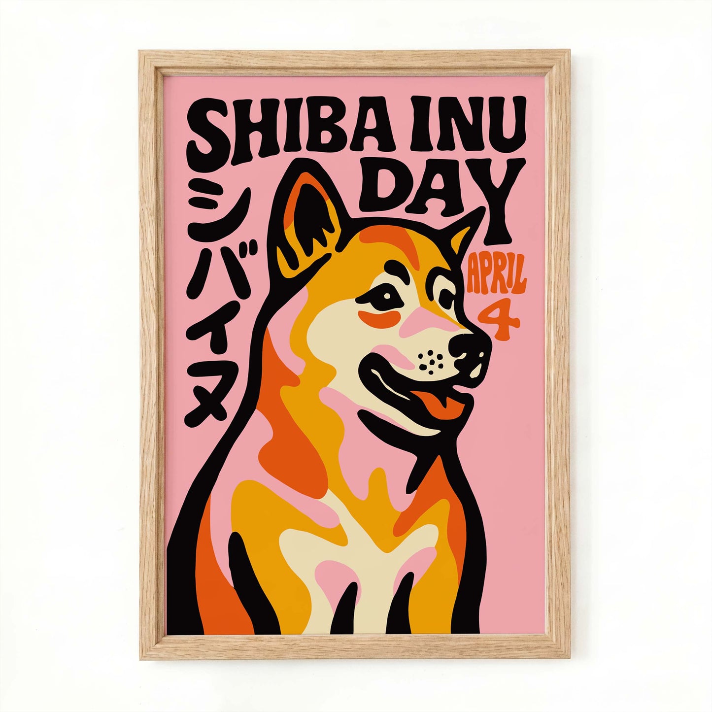 Shiba Inu Day Celebration Poster