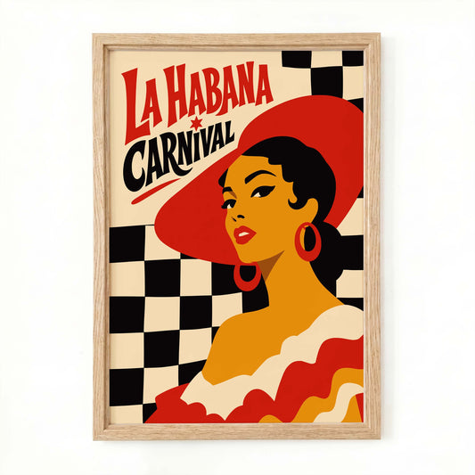Polish Circus Poster Playroom Wall Art