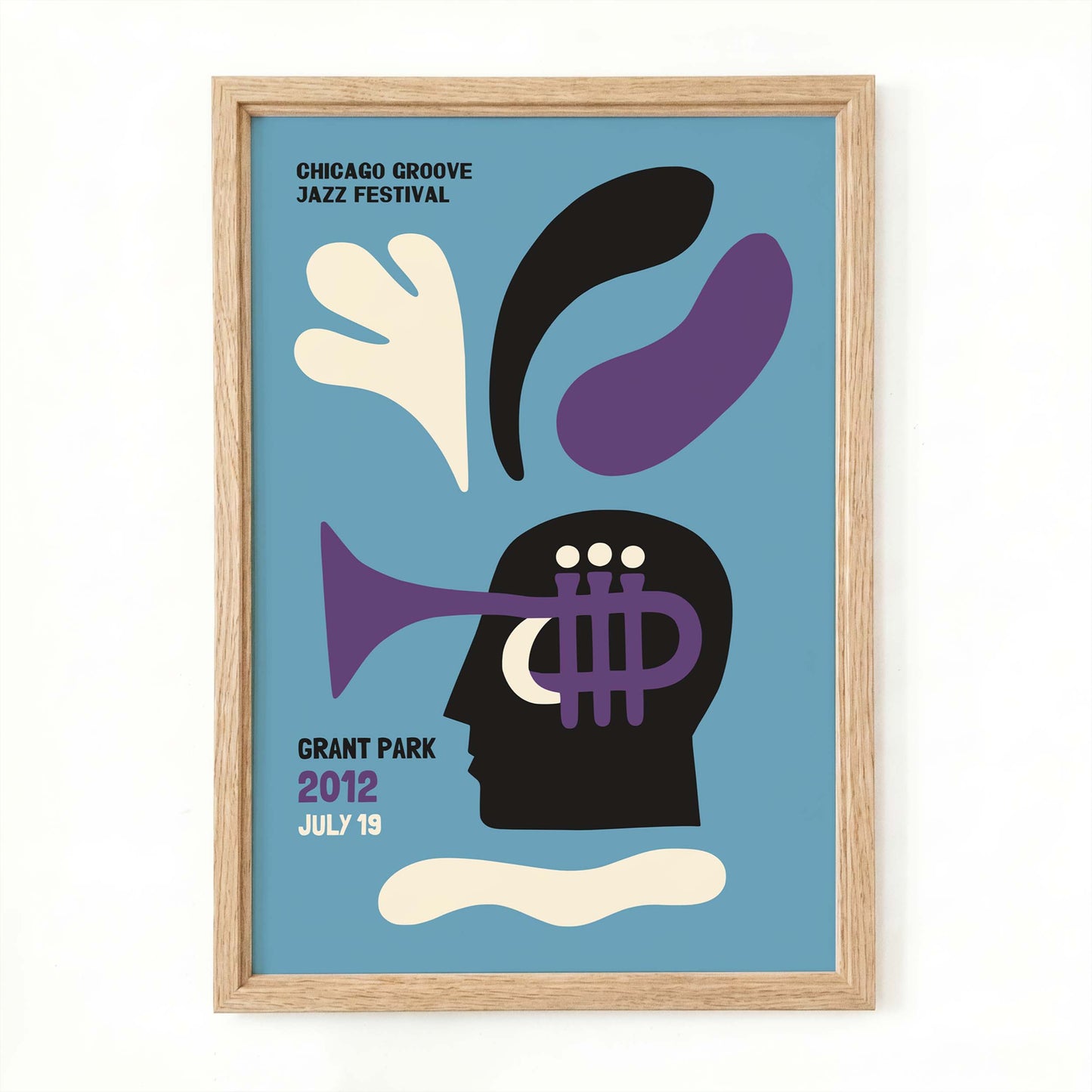 Chicago Groove Jazz Festival Poster