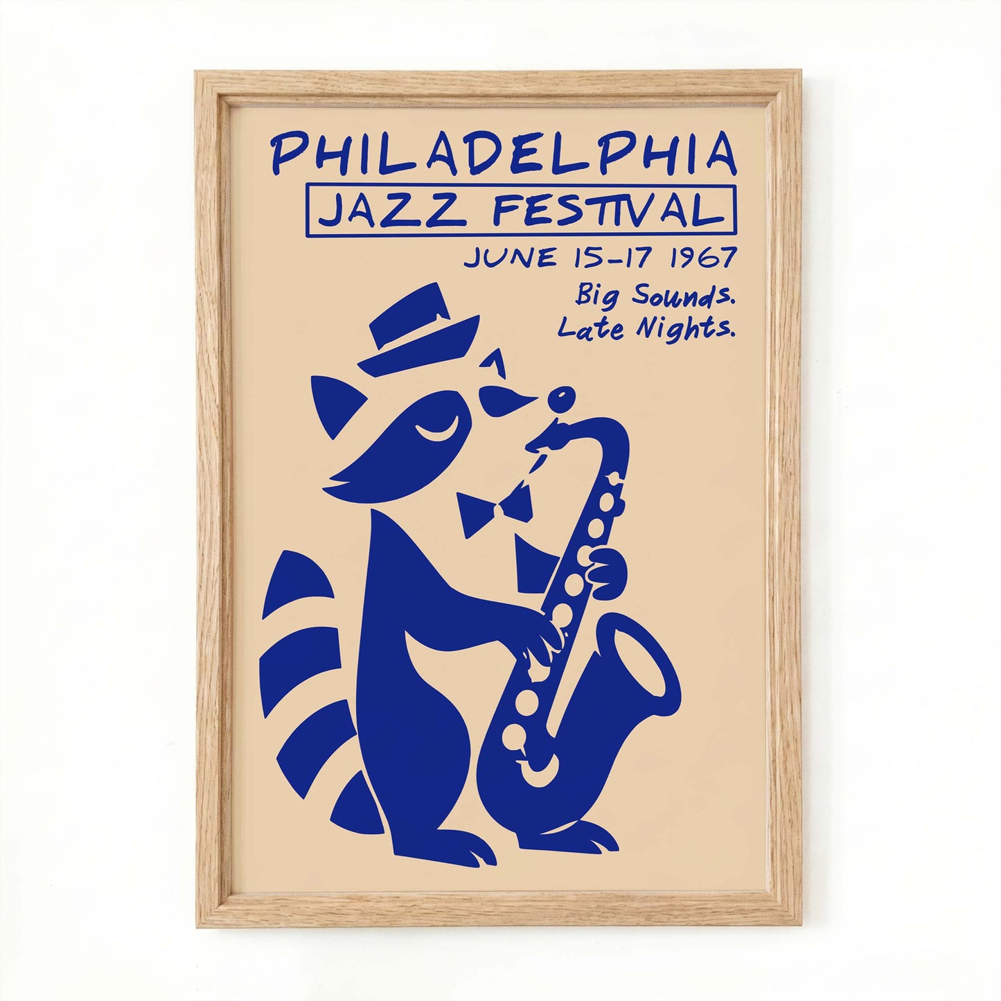Philadelphia Jazz Festival Poster Print