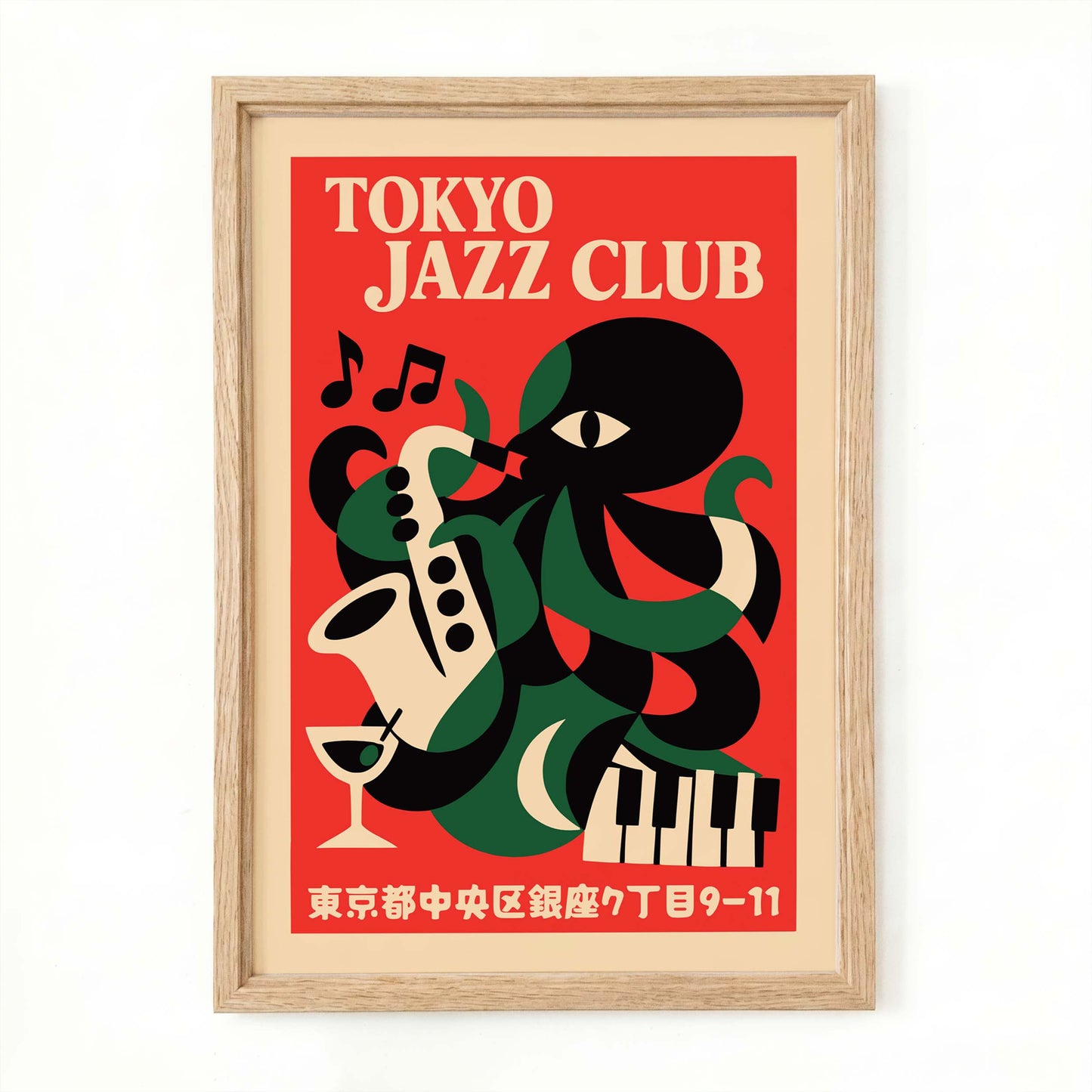 Tokyo Jazz Club Poster