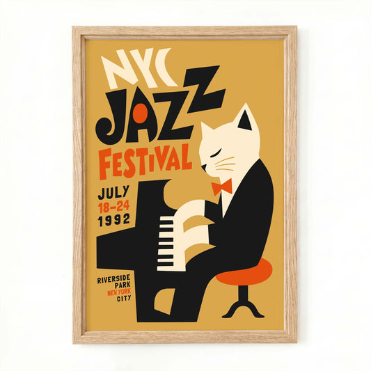 NYC Jazz Festival Wall Art