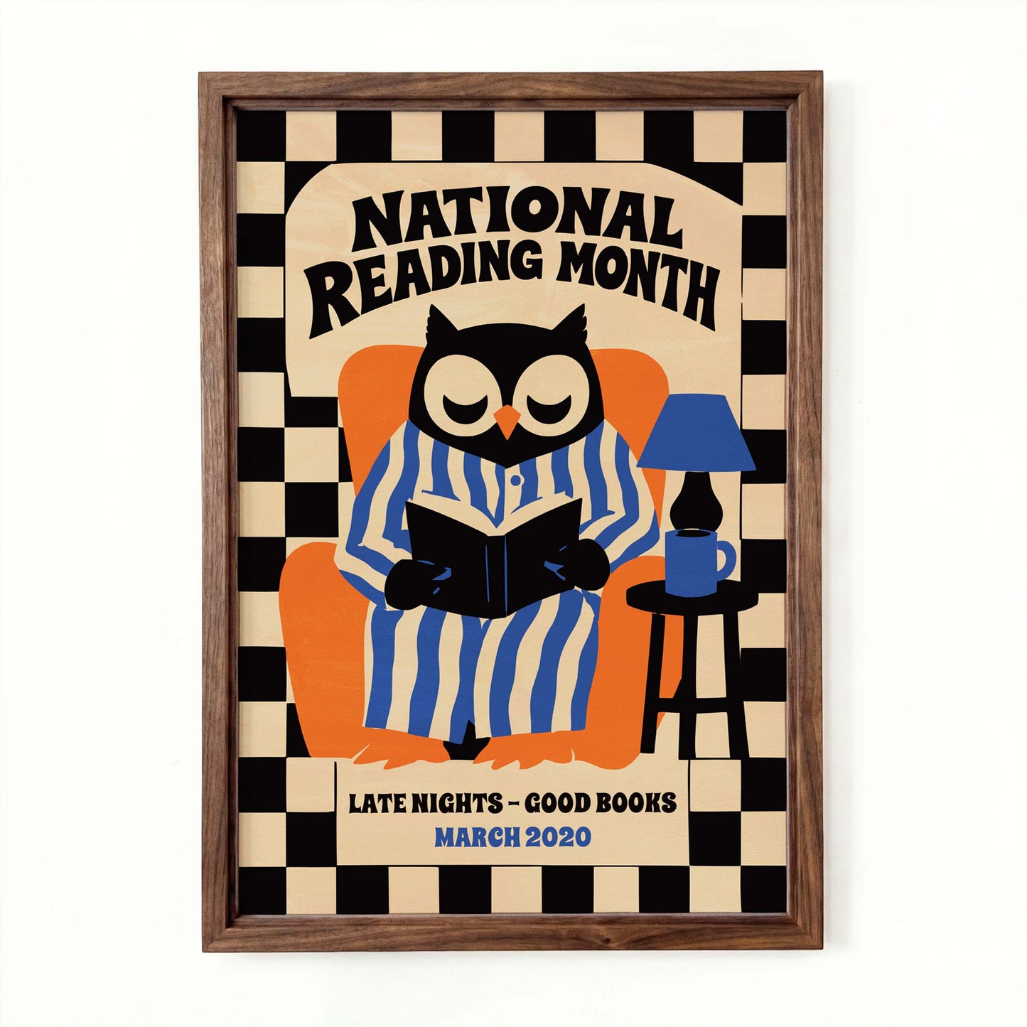 National Reading Month Poster