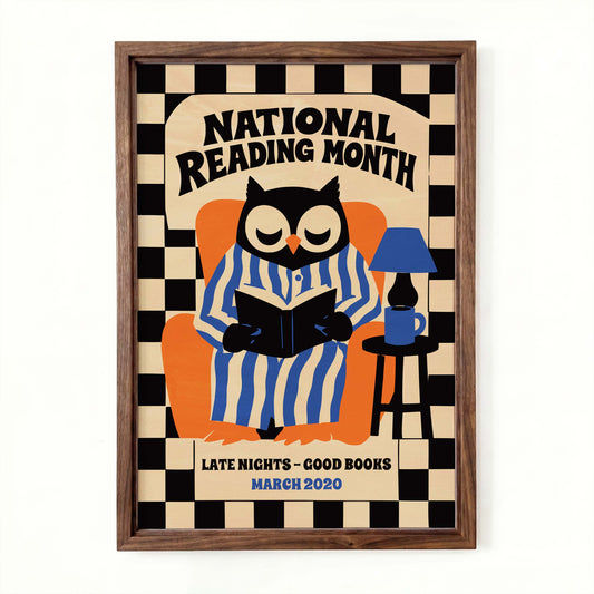 National Reading Month Poster