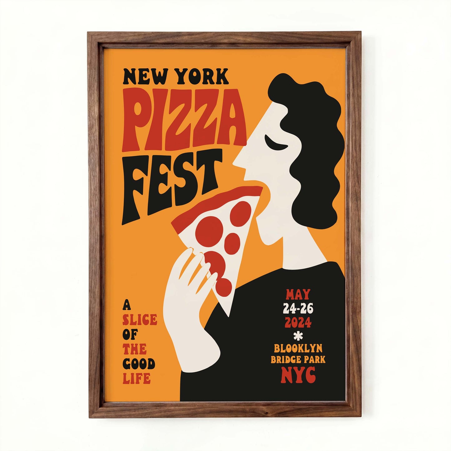 New York Pizza Fest Wall Art