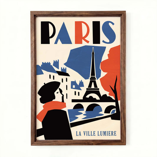 Paris City Of Light Print