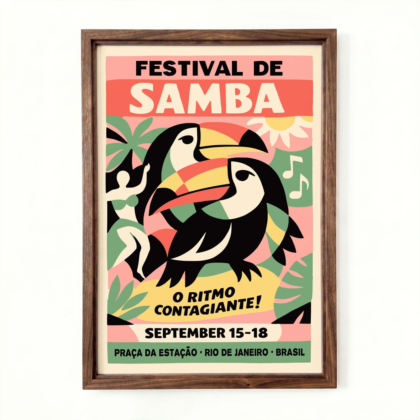 Samba Festival Poster Print