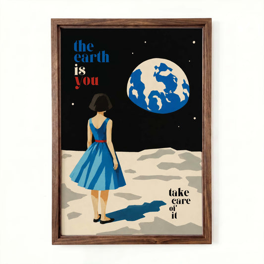 Earth Quote Poster