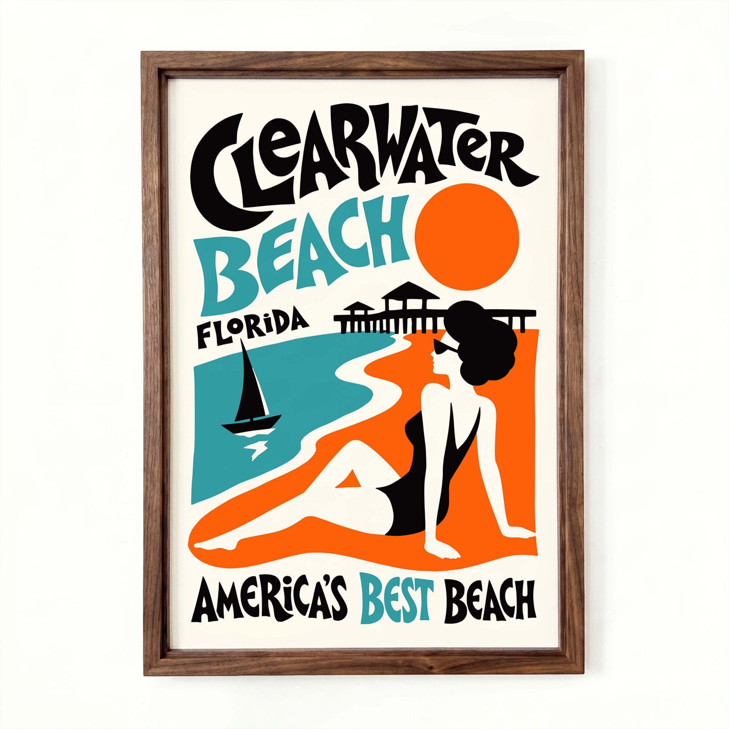 Clearwater Beach Florida Poster