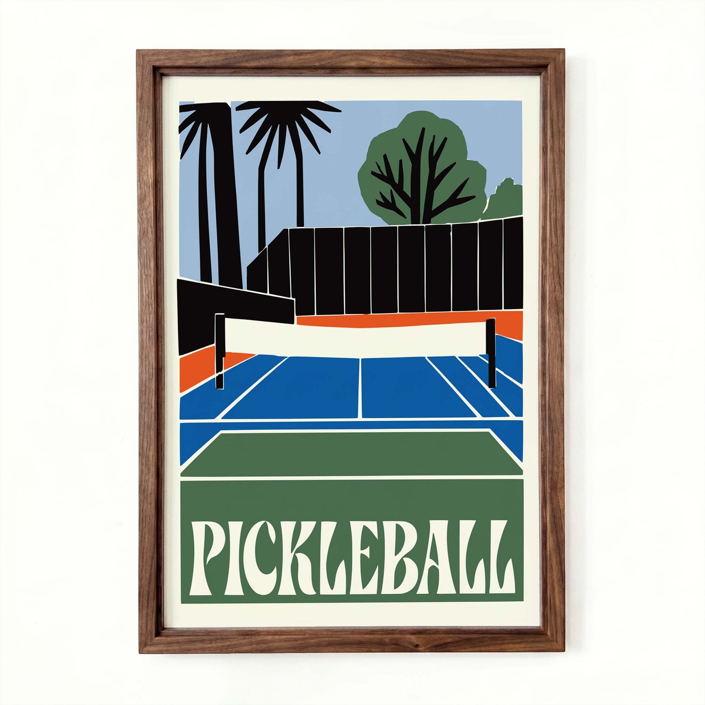 Pickleball Poster Print