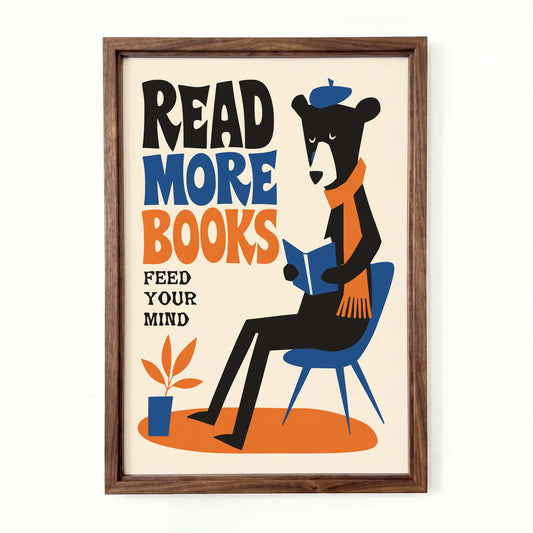 Read More Books Wall Art