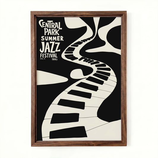 Central Park Jazz Festival Music Room Print