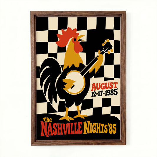 Nashville Nights Print