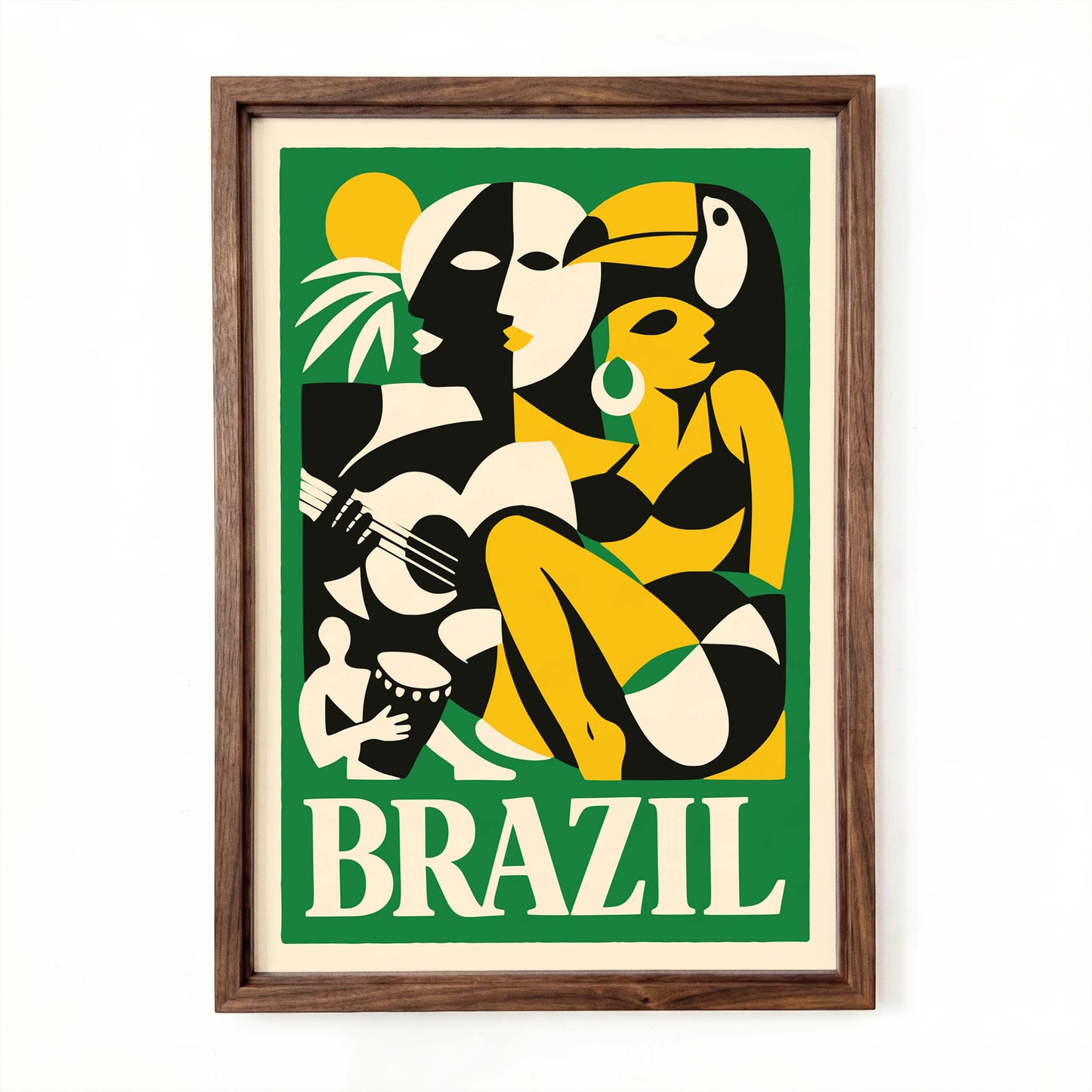 Brazil Travel Wall Art Living Room