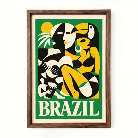 Brazil Travel Wall Art Living Room