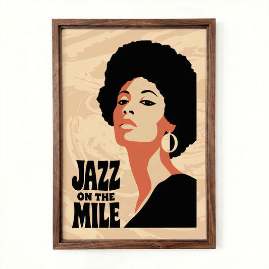 Jazz On The Mile Print