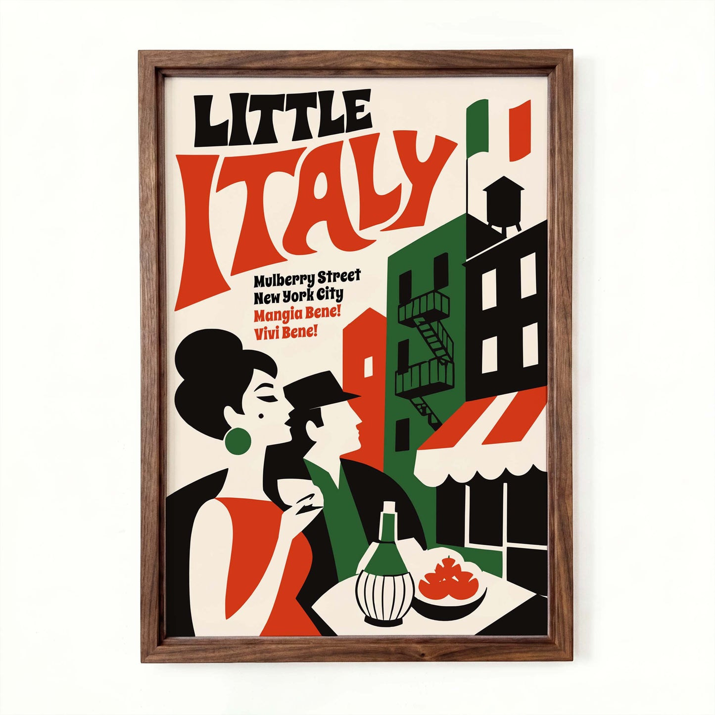 Little Italy New York Poster