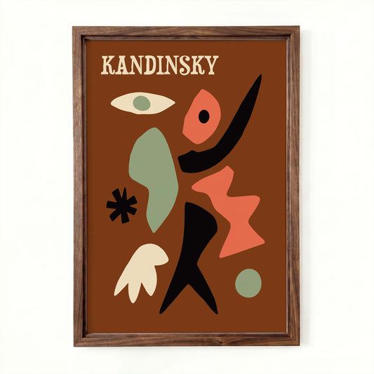 Kandinsky Abstract Poster Print