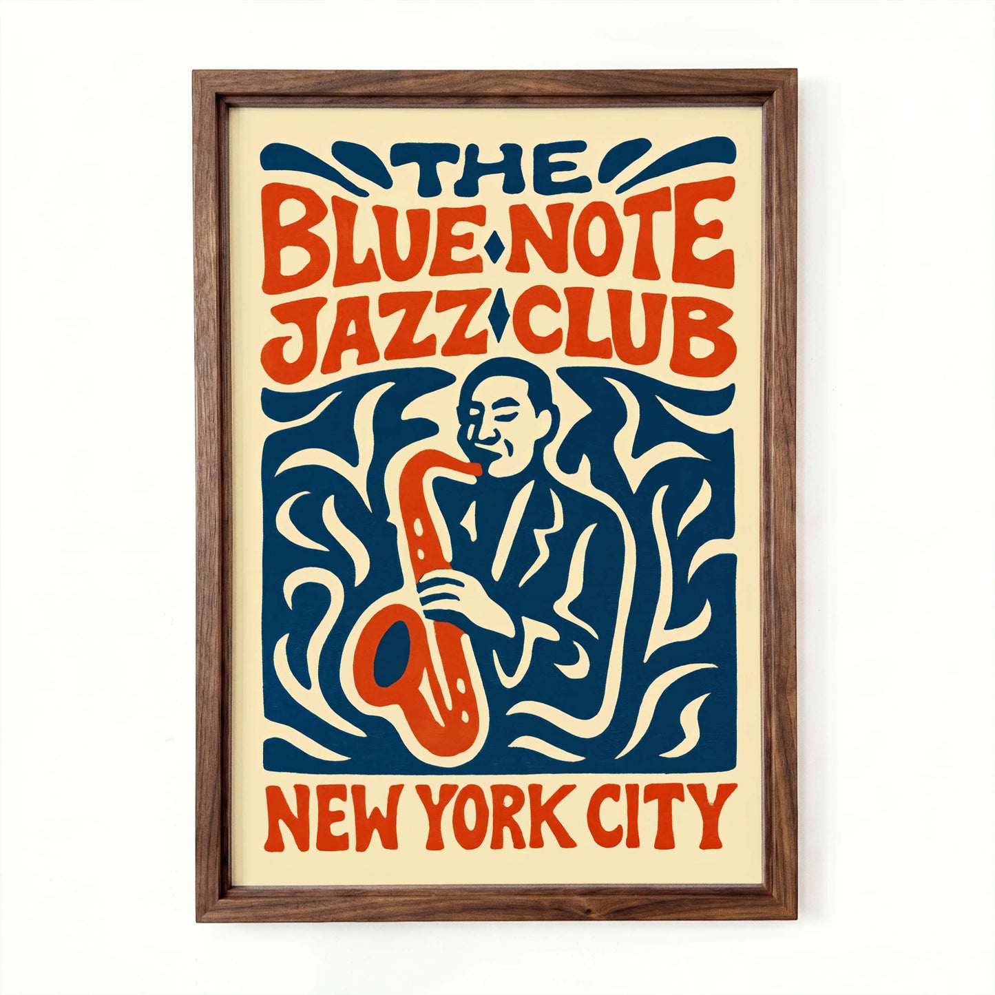 Reprodukcja plakatu Blue Note Jazz Club