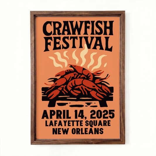 Crawfish Festival Wall Art