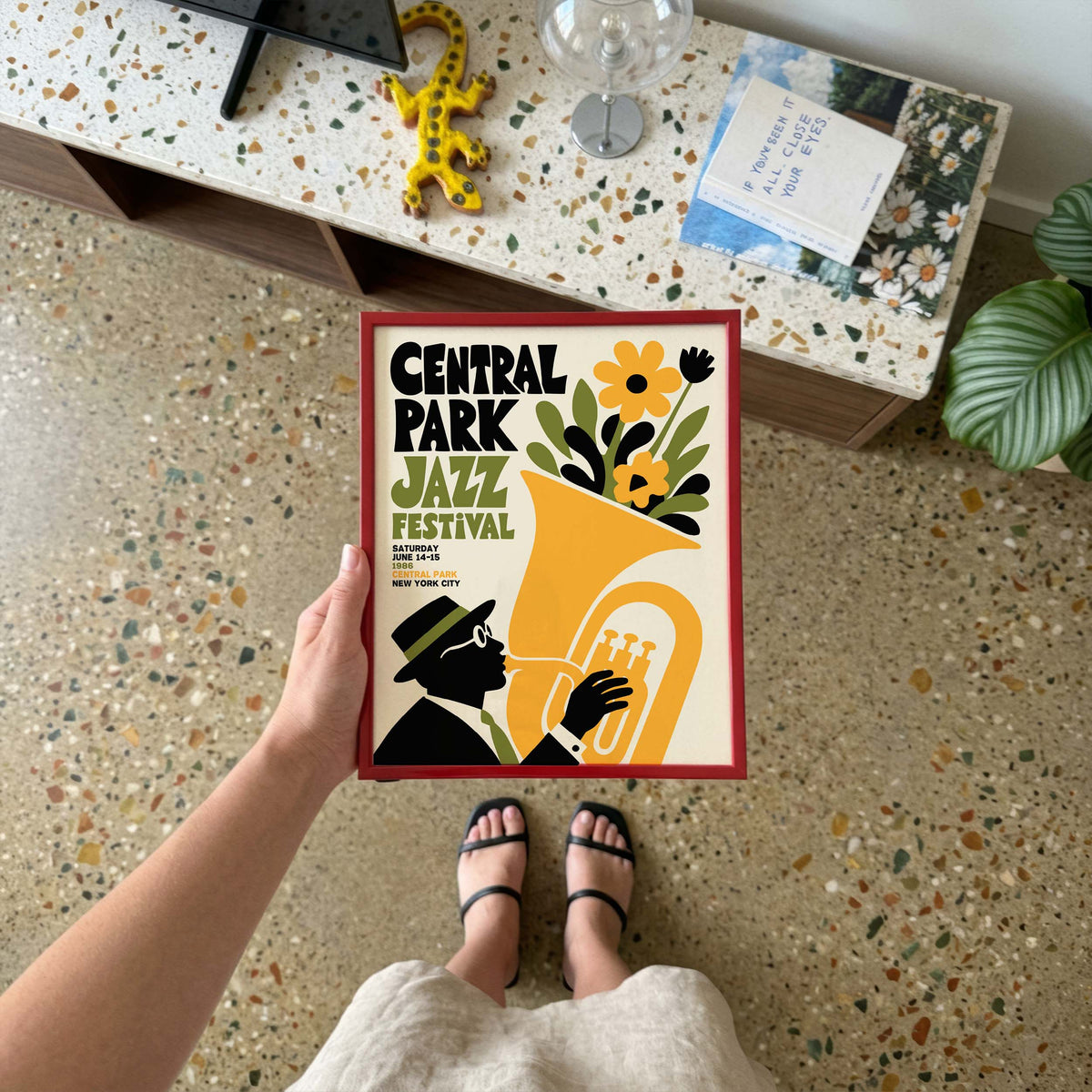 Central Park Jazz Festival Poster